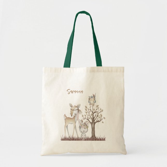 Le Sac fourre-tout des animaux des bois (Devant)