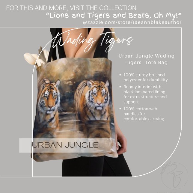 Le Sac fourre-tout des Tigres de la Jungle Urbaine (Créateur téléchargé)