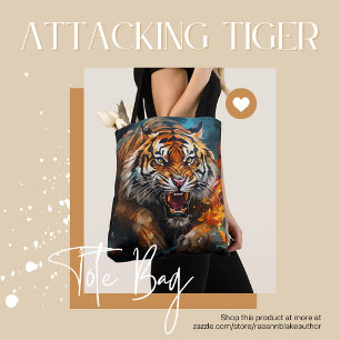 Le Sac fourre-tout du tigre attaqué par la jungle
