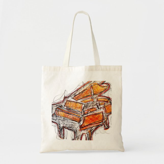Le sac fourre-tout parfait à leçon de piano (Devant)