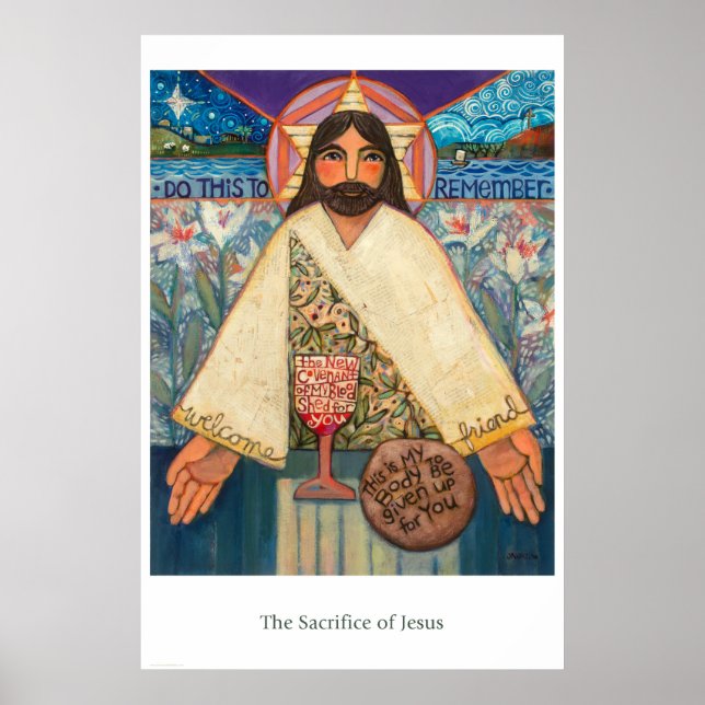 Le Sacrifice de Jésus Nouvelle affiche de la Allia (Devant)