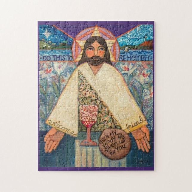 Le Sacrifice de Jésus Puzzle (Vertical)