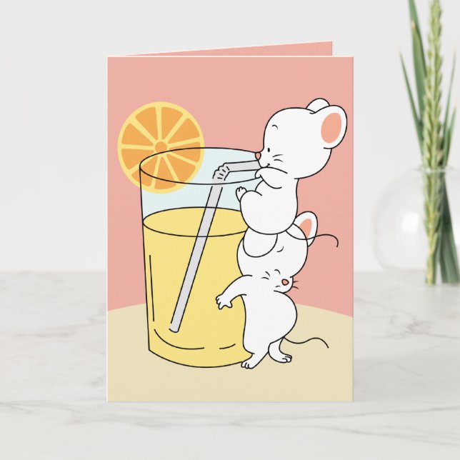 Le sacrifice est carte de voeux d'amour (Devant)