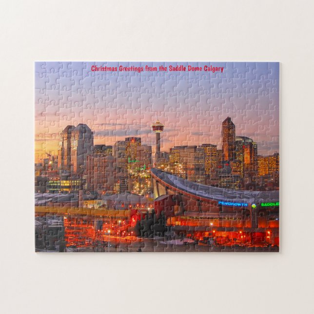Le Saddle Dome Calgary. Jigsaw Puzzle (Horizontal)