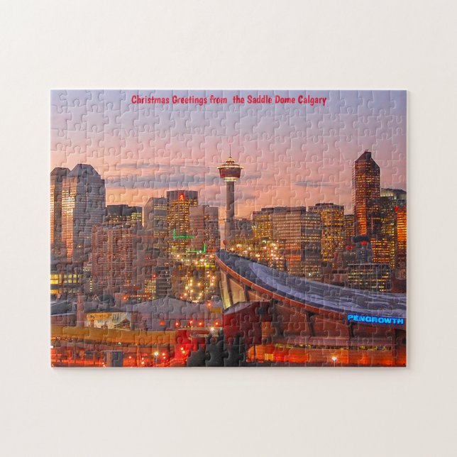 Le Saddle Dome Calgary. Jigsaw Puzzle (Horizontal)