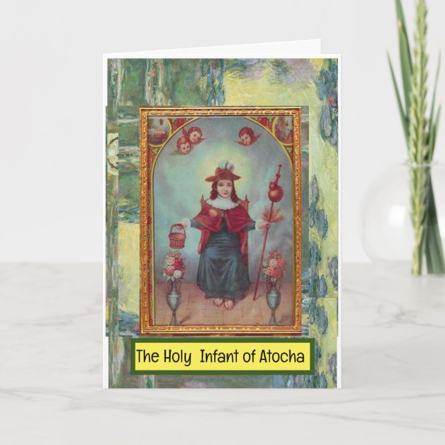 Le Saint Enfant de la carte Atocha (Devant)
