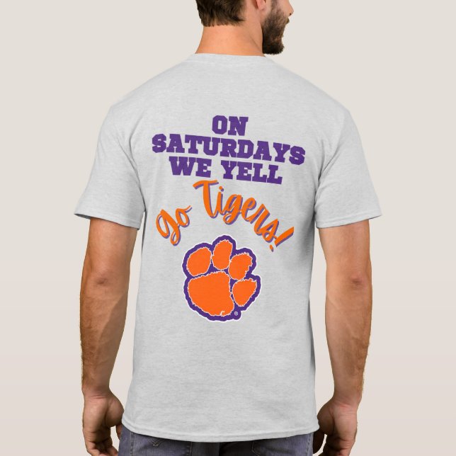 Le samedi nous crions - Clemson TShirt (Dos)