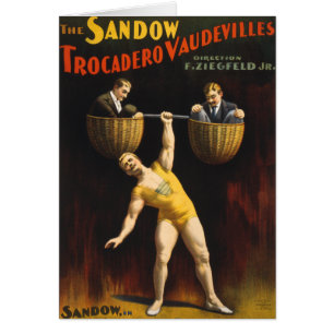 Le Sandow Eugen Sandow Vaudeville Weightlifter
