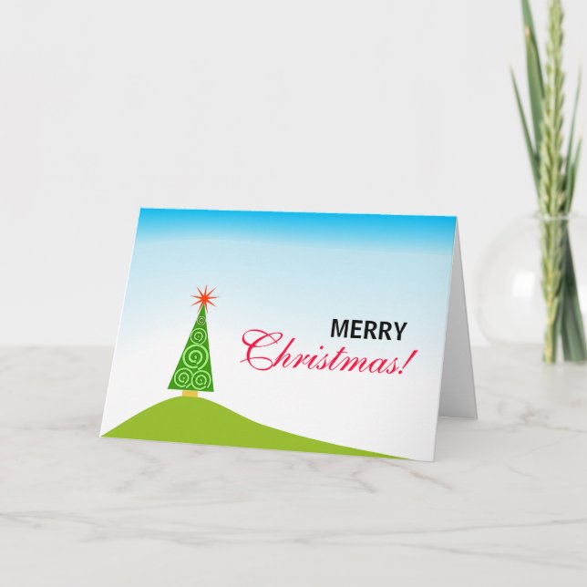 Le Sapin Holiday Card (Front)