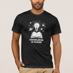 Le savoir est un T-shirt Power