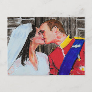 Le Sceau Royal - carte postale - art pastel