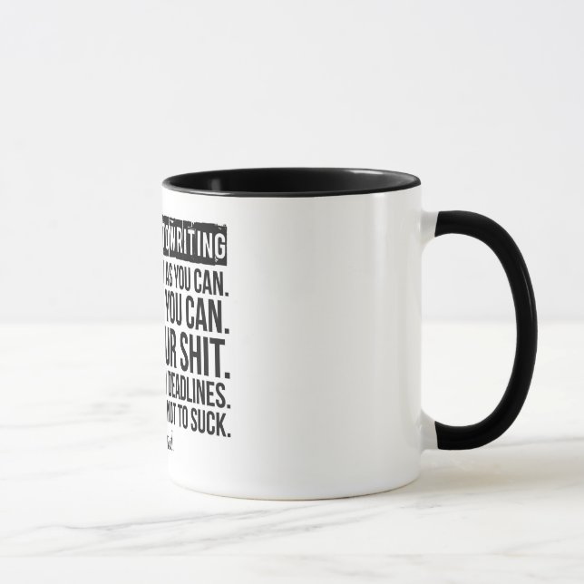 LE SECRET À L'INSCRIPTION : Tasse (Droite)