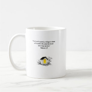 Le Seigneur Est Bon - Nahum 1:7 Tasse à Café