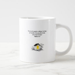 Le Seigneur est bon - Nahum 1:7 Tasse géante
