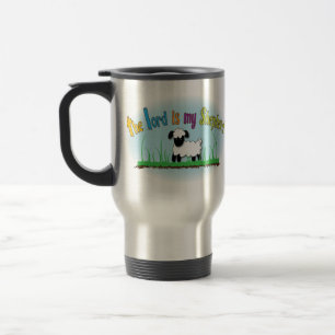 Le seigneur est ma tasse chrétienne de voyage de