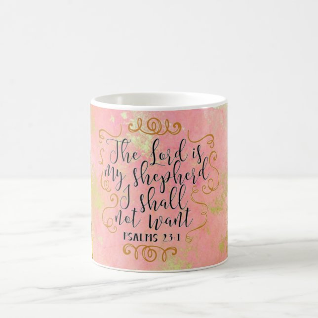 Le seigneur Is My Shepherd Mug (Centre)