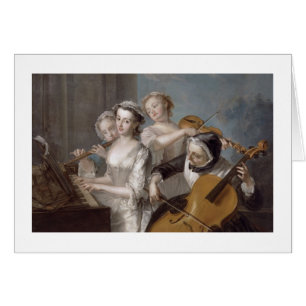 Le sens de l'audition, c.1744-7 (huile sur la