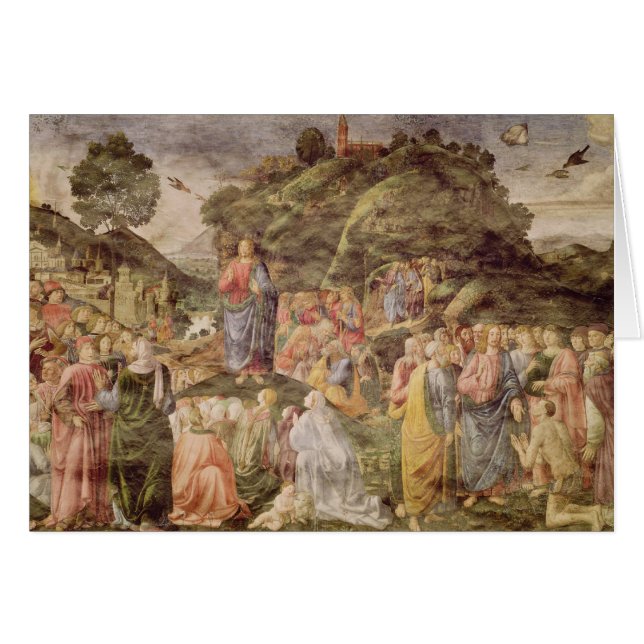 Le sermon sur le bâti, du Sistine (Devant horizontal)