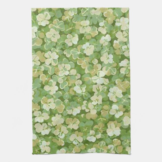 Le Serviette de cuisine du Jardin Vert (Vertical)