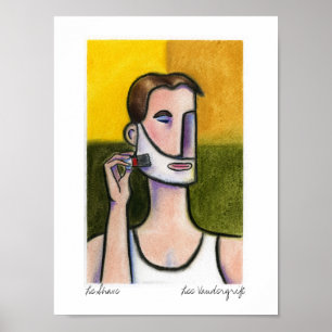 Le Shave by Lee Vandergrift Poster