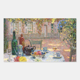 Le Sidaner: Table under Leaves in the Sun Sticker
