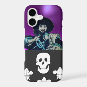 LE SKULL ET LA FLEUR DE LIS DE NOIR CORSAIR