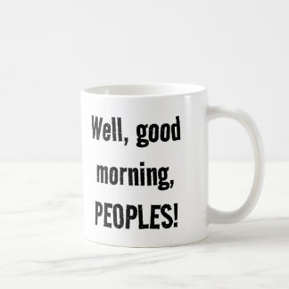 "Le Smirgde" Bonjour les peuples! Café Mug