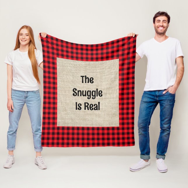Le Snuggle Est Véritable Couverture De Toison Moye (En situation)