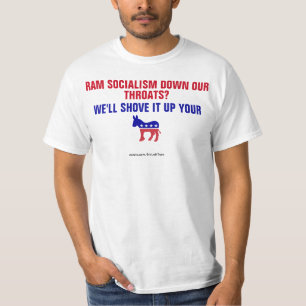 Le socialisme baissier nous déverse des T-shirts