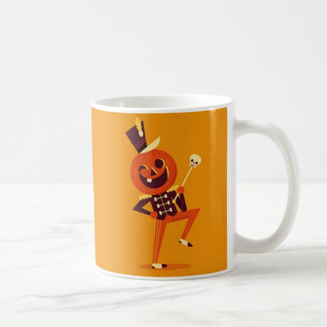 Le soldat citrouille Halloween Mug (Droite)