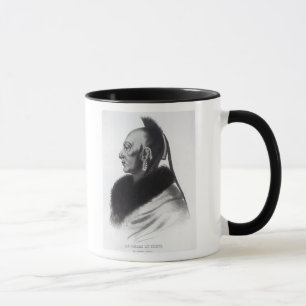 Le Soldat du Chene, an Osage Chief Mug