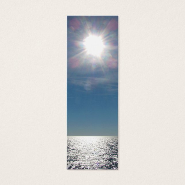 Le soleil au-dessus de l'océan (Devant)
