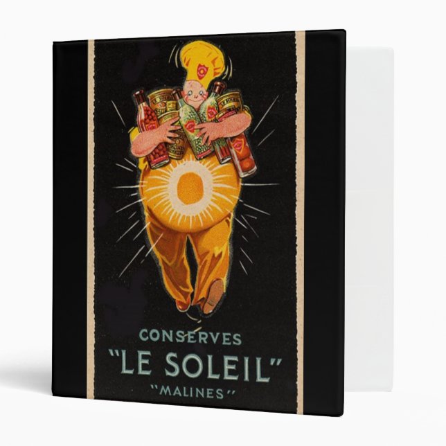 Le Soleil Binder (Front/Inside)