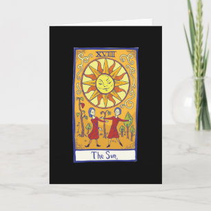Le soleil - Carte Tarot cadeau