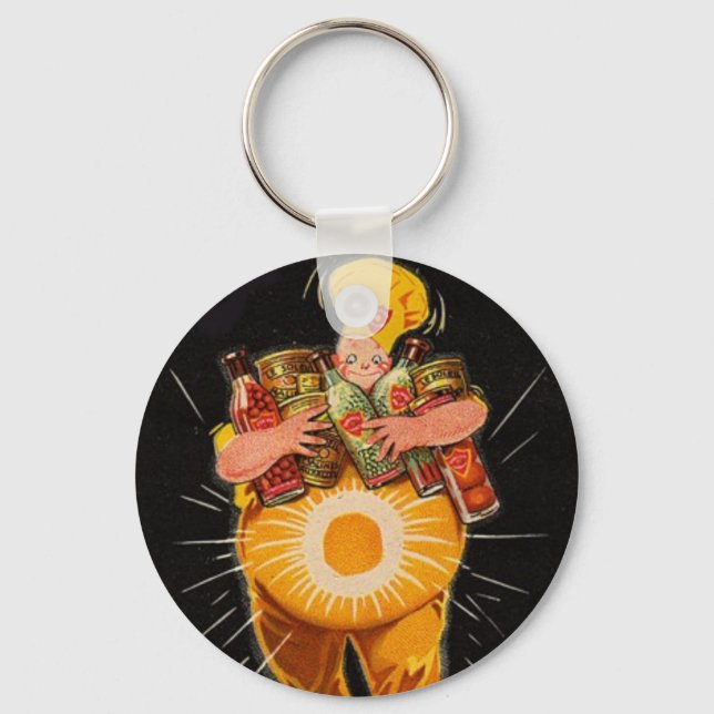 Le Soleil Keychain (Front)