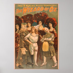 "Le sorcier d'Oz" Poster du théâtre musical #1