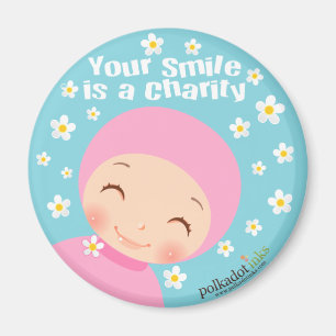 Le sourire est un aimant de charité