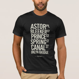 Le souterrain moderne de BCL signe le T-shirts
