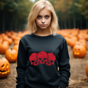 Le spectacle crânien : T-shirt Éffrayant Halloween