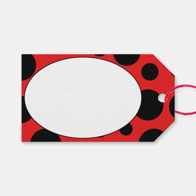 Le spot de Ladybird - étiquettes cadeaux (Devant (Horizontal))