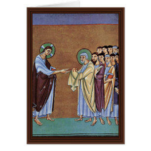 Le St Peter recevant les clés par le pe de DES de