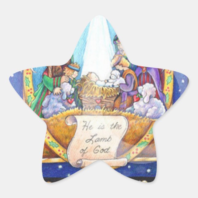Le sticker Star Christmas (Devant)