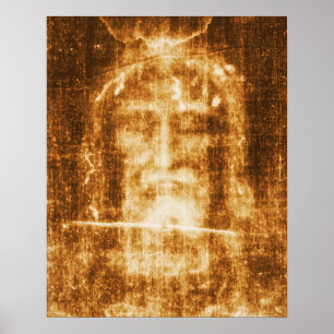 Le Suaire de Turin Face à Jésus Une affiche