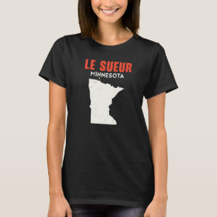 Le Sueur Minnesota USA State America Travel Minnes T-Shirt
