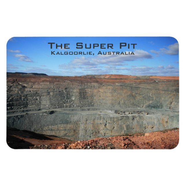 Le Super Pit, Kalgoorlie, Australie - Magnet (Horizontal)