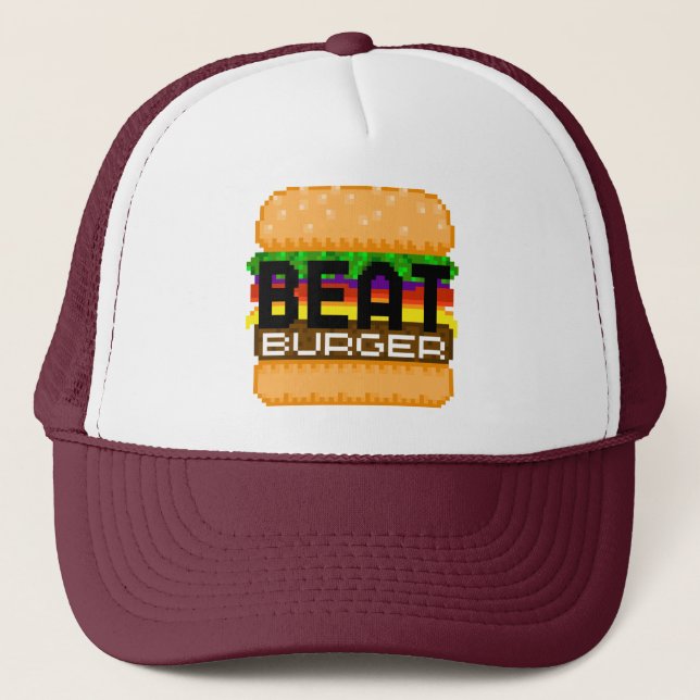 Le supermarché présente BEATBURGER - casquette (Devant)