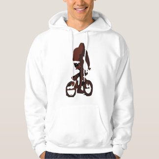Le sweat - shirt à capuche blanc - utilisez les