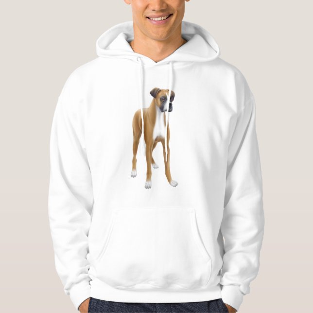 Le sweat - shirt à capuche de boxeur (Devant)