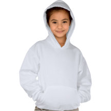 Le sweat - shirt à capuche de l'enfant bleu de