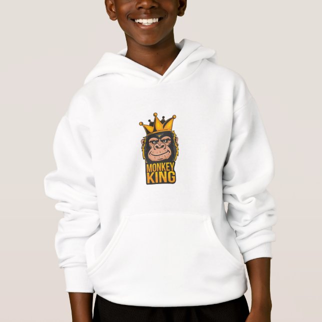 Le Sweat - shirt à capuche de Monkey King Kid (Devant)